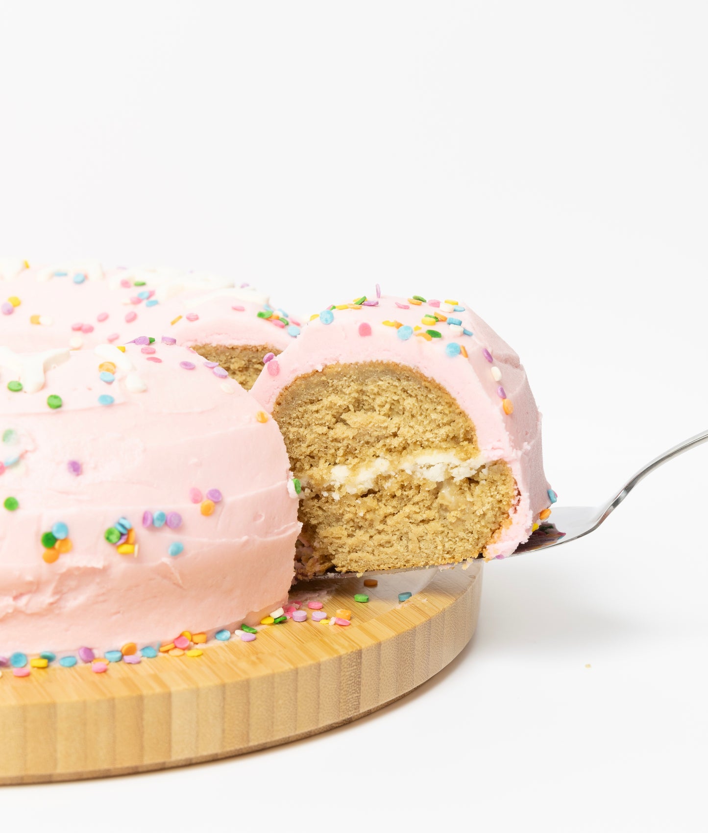 CUSTOM PROTEIN DONUT CAKE WITH WRITING 10 inch Pick-up only