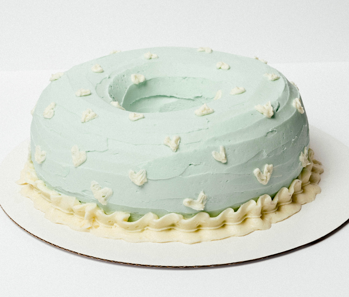 HEART PROTEIN DONUT CAKE 10 inch Pick-up only