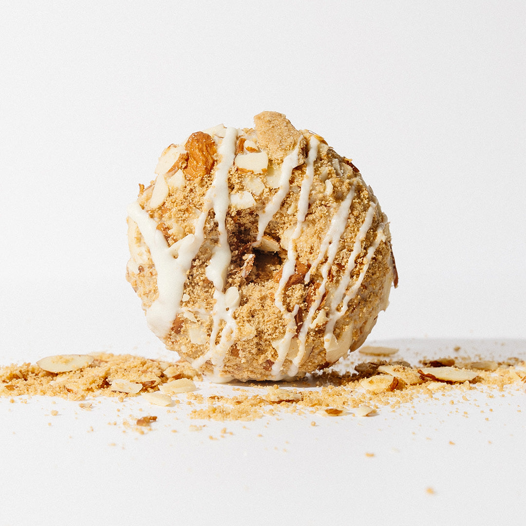 Almond white chocolate protein donut (PICK UP ONLY)