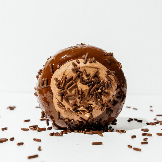 1 Chocolate cake protein donut