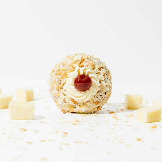1 Piña colada protein donut