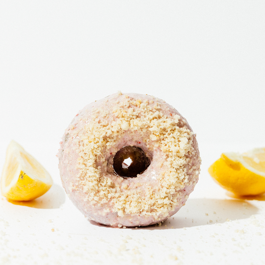 1 Raspberry lemon protein donut