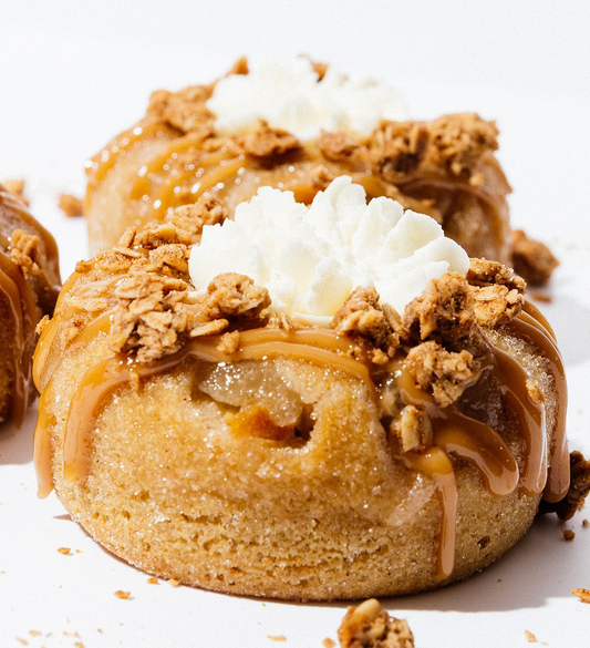 1 Maple caramel apple protein donut