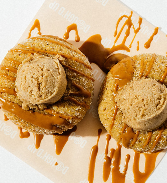 1 Biscoff cooki dough donut protein donut