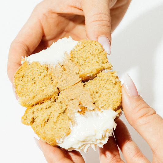 1 Biscoff cookie dough cheesecake protein donut
