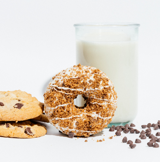 1 milk & cookies protein donut