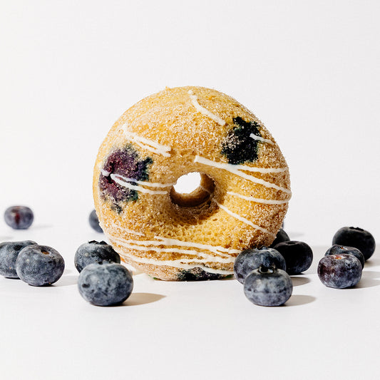 1 Blueberry protein donut