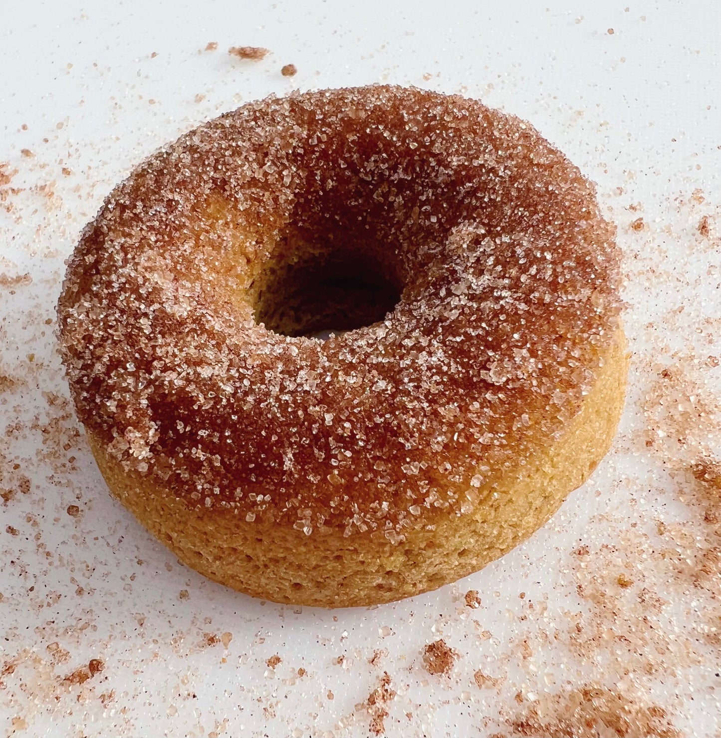 1 Cinnamon sugar protein donut
