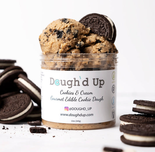 COOKIES AND CREAM COOKIE DOUGH