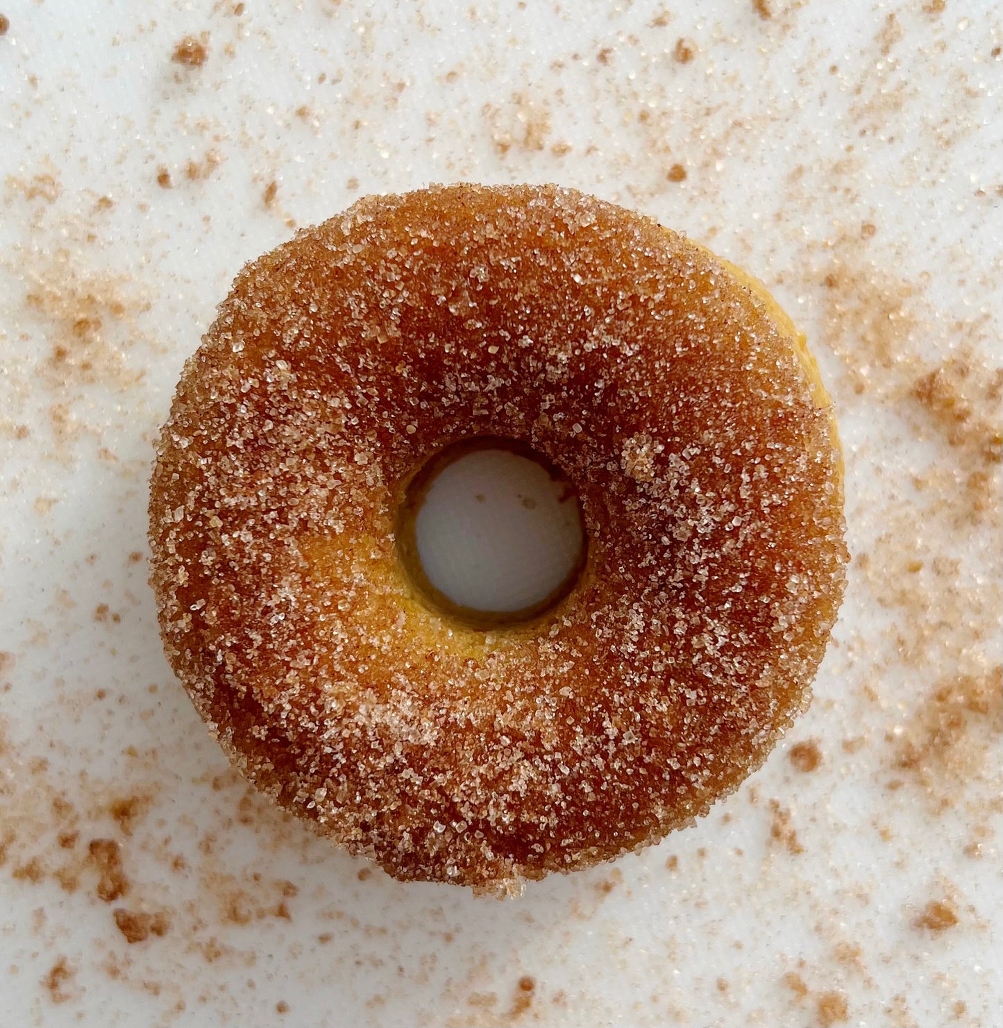 1 Cinnamon sugar protein donut