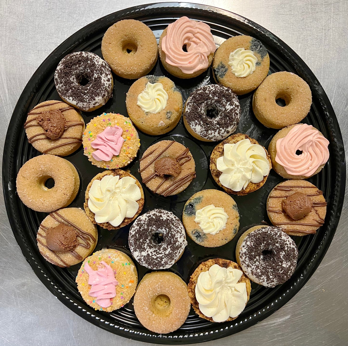 Protein donut party pack (24 donuts) Local DFW delivery & pick up